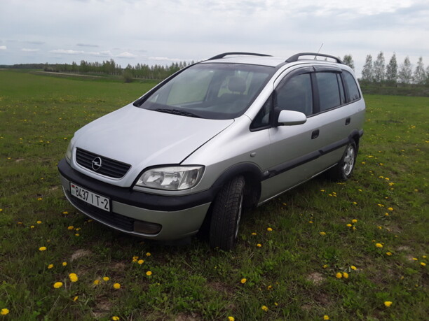 Opel Zafira A, 7 мест, 2001 г.