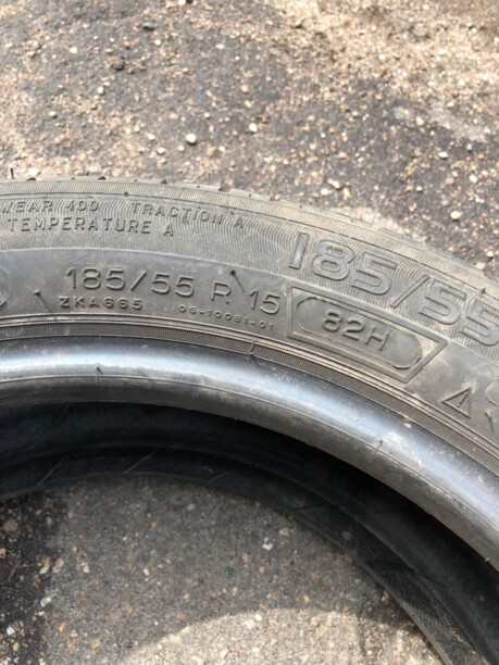 Легковые шины Michelin 185/55 R15 4 шт.