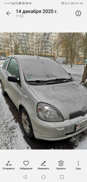 Toyota Yaris I (P1), 2001 г.