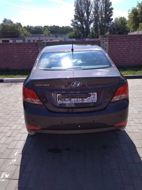 Hyundai Solaris I · Рестайлинг, 2016 г.