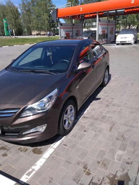 Hyundai Solaris I · Рестайлинг, 2016 г.