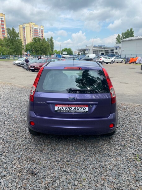 Ford Fiesta V · Рестайлинг, 2007 г.