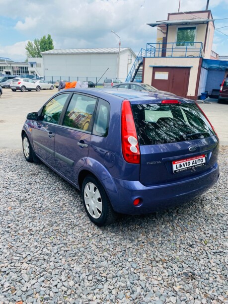 Ford Fiesta V · Рестайлинг, 2007 г.
