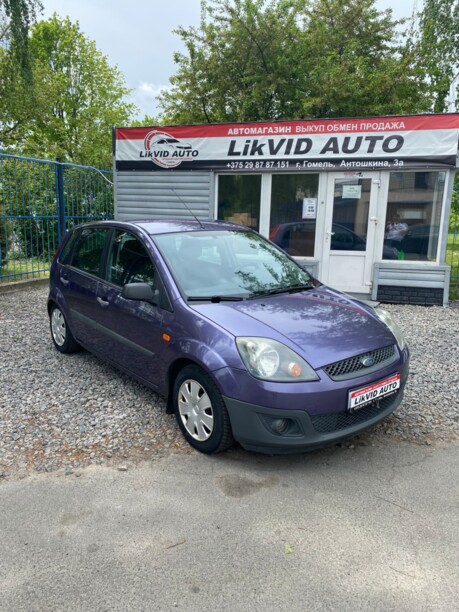 Ford Fiesta V · Рестайлинг, 2007 г.