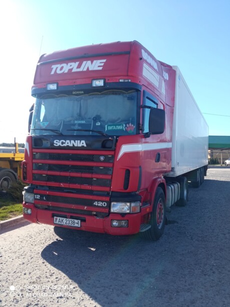 Scania 124 Скания Сцепка!!!, 2001 г.
