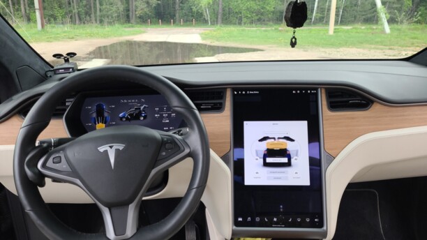 Tesla Model X, 6 мест, 2020 г.