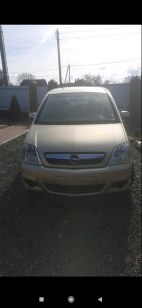 Opel Meriva I · Рестайлинг, 2009 г.