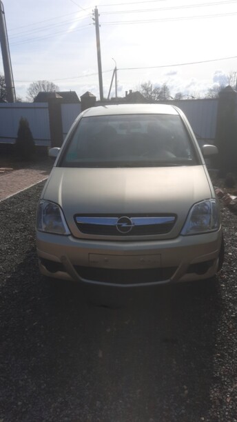 Opel Meriva I · Рестайлинг, 2009 г.