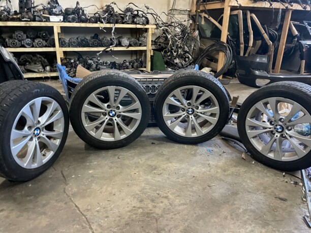 BMW 5 R18 с резиной 7x17 5x108 4 шт.