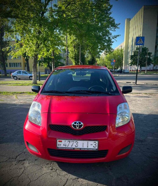 Toyota Yaris II (XP9) · Рестайлинг, 2010 г.