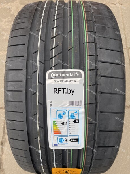 Легковые шины Continental SportContact 6 225/35 R19 4 шт.