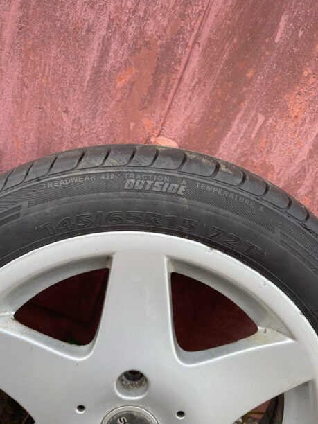Smart continental 5x15 3x112 4 шт.