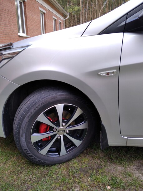 Hyundai Solaris I · Рестайлинг, 2014 г.