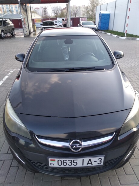 Opel Astra J · Рестайлинг, 2013 г.