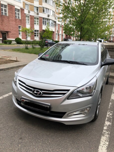 Hyundai Solaris I · Рестайлинг, 2015 г.