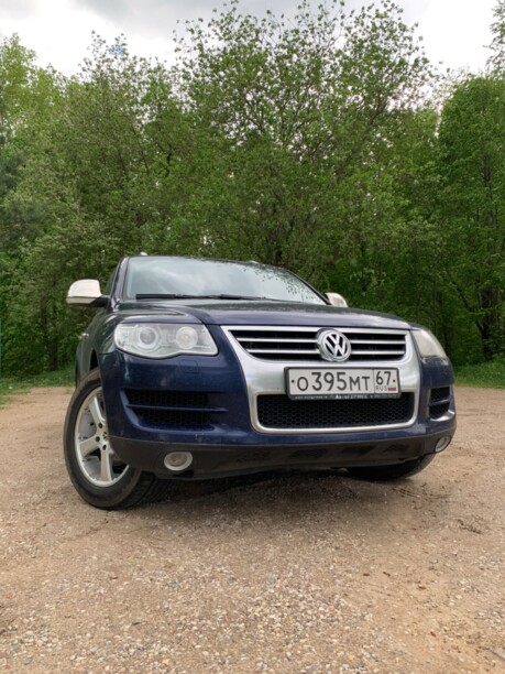 Volkswagen Touareg I · Рестайлинг, 2008 г.