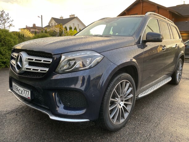 Mercedes-Benz GLS X166, 7 мест, 2016 г.