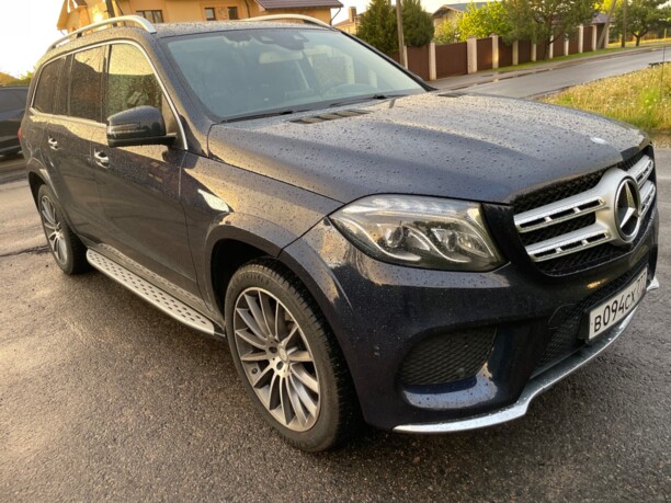 Mercedes-Benz GLS X166, 7 мест, 2016 г.