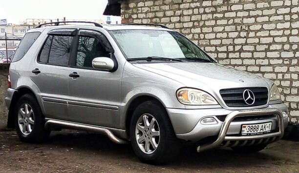 Mercedes-Benz M-Класс W163 · Рестайлинг, 2002 г.