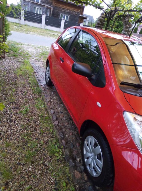 Toyota Yaris II (XP9) · Рестайлинг, 2010 г.
