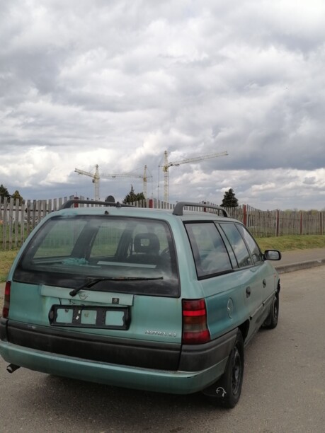 Opel Astra F · Рестайлинг, 1996 г.