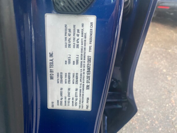 Tesla Model 3, 2019 г.