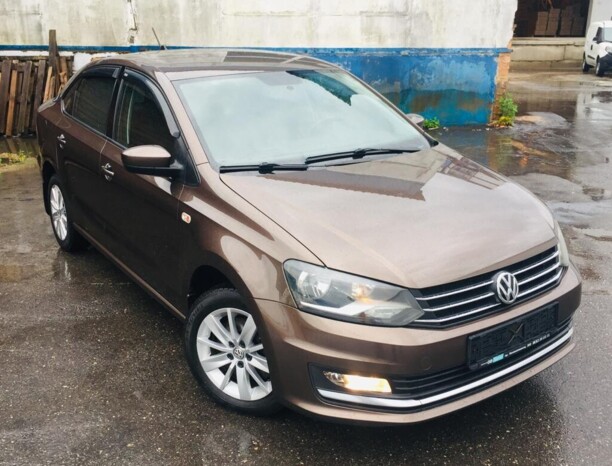 Volkswagen Polo Sedan I · Рестайлинг, 2018 г.