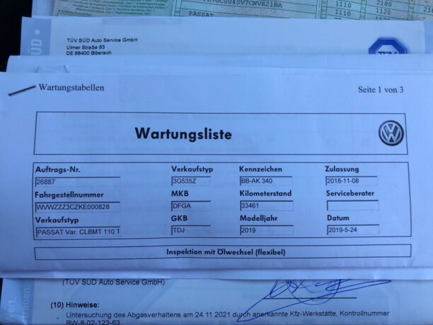 Volkswagen Passat B8, 2018 г.