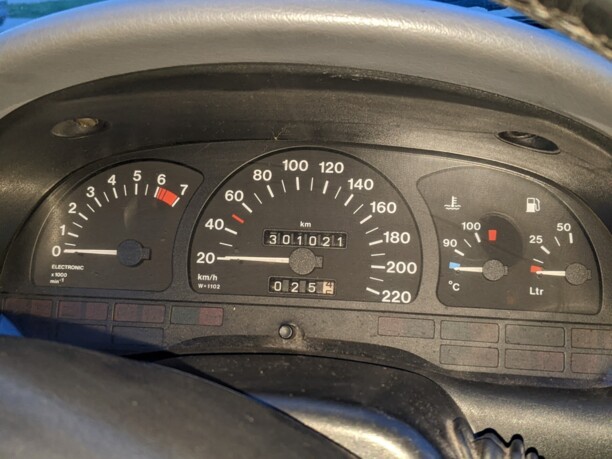 Opel Astra F · Рестайлинг, 1995 г.