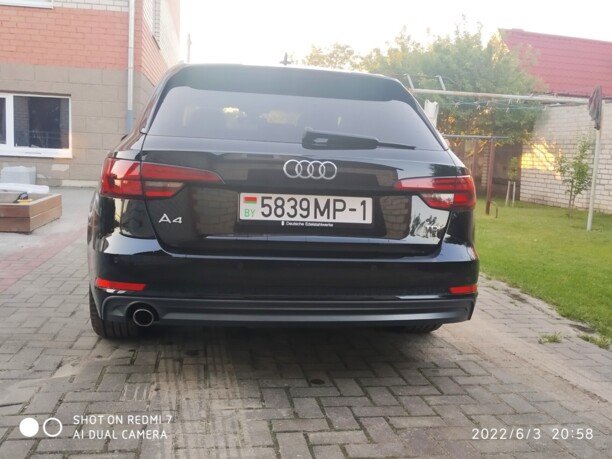 Audi A4 B9, 2018 г.