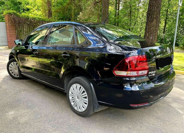 Volkswagen Polo Sedan I · Рестайлинг, 2017 г.