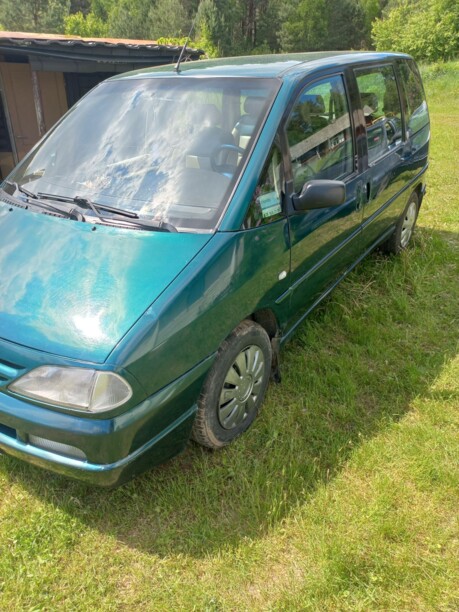 Peugeot 806 221 · Рестайлинг, 7 мест, 1999 г.