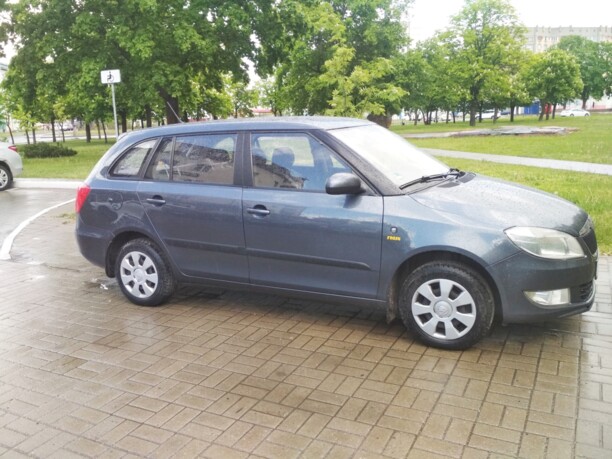 Skoda Fabia 5J · Рестайлинг, 2012 г.