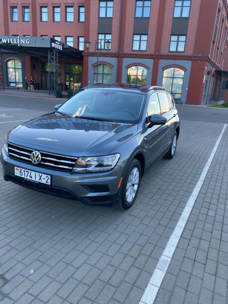 Volkswagen Tiguan II, 7 мест, 2019 г.