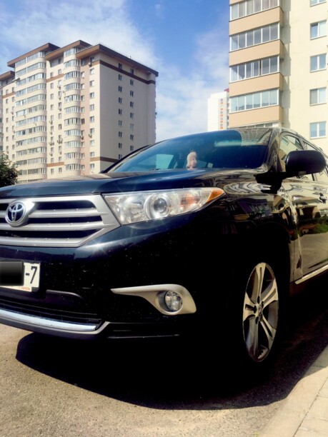 Toyota Highlander II (XU40) · Рестайлинг, 7 мест, 2011 г.