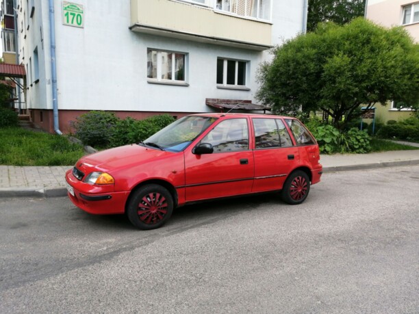 Suzuki Swift II · Рестайлинг, 1997 г.