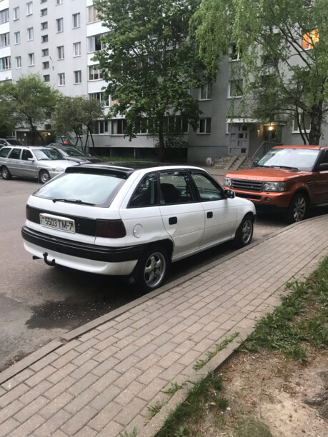 Opel Astra F · Рестайлинг, 1995 г.