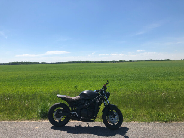 Suzuki GSX 600 F Cafe Racer, 1997 г.