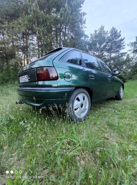 Opel Astra F · Рестайлинг, 1996 г.