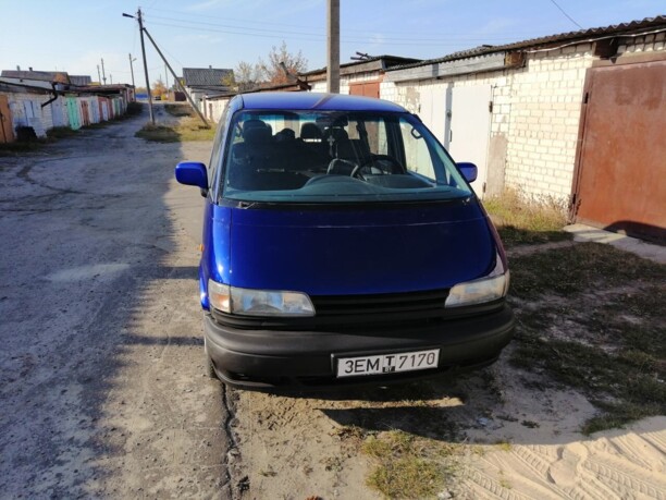 Toyota Previa I (XR10, XR20), 7 мест, 1996 г.