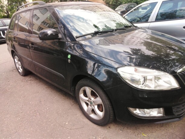 Skoda Fabia 5J · Рестайлинг, 2011 г.