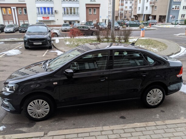 Volkswagen Polo Sedan I · Рестайлинг, 2017 г.