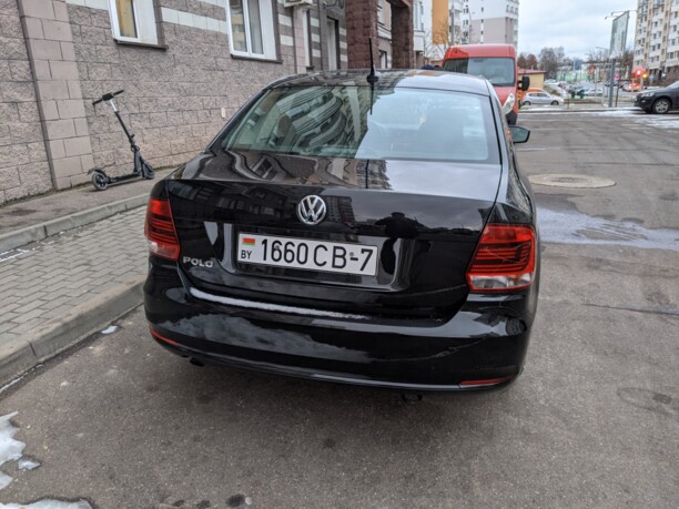 Volkswagen Polo Sedan I · Рестайлинг, 2017 г.