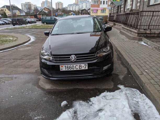 Volkswagen Polo Sedan I · Рестайлинг, 2017 г.