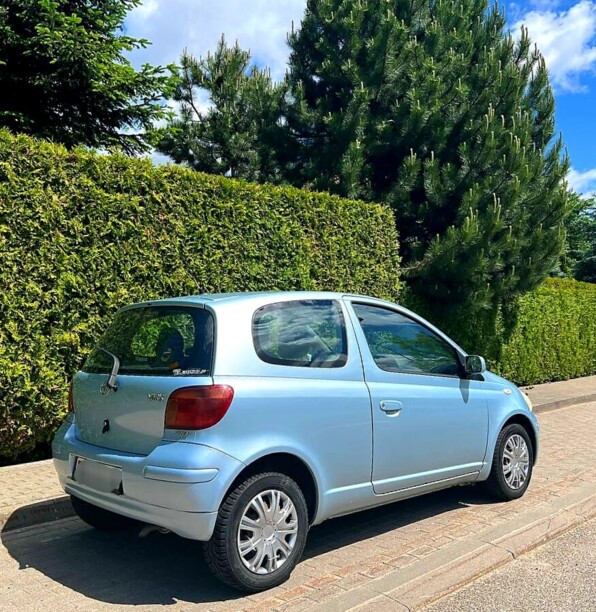 Toyota Yaris I (P1) · Рестайлинг, 2003 г.