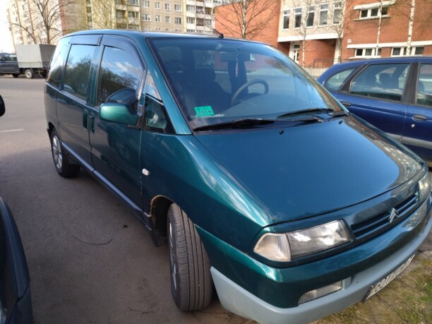 Citroen Evasion I · Рестайлинг, 7 мест, 1999 г.