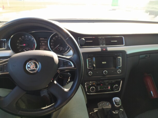 Skoda Superb II · Рестайлинг, 2015 г.