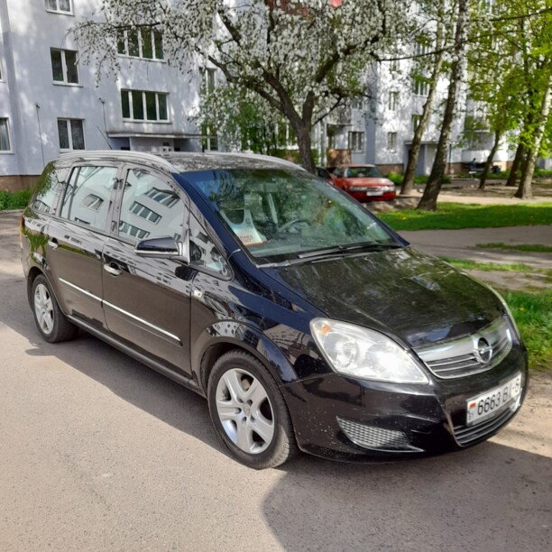 Opel Zafira B · Рестайлинг, 7 мест, 2008 г.