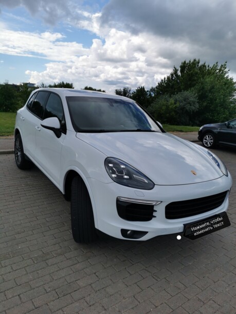 Porsche Cayenne 958 · Рестайлинг, 2016 г.