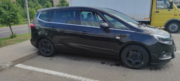 Opel Zafira C · Рестайлинг, 7 мест, 2017 г.